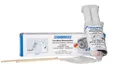 Produktbild: WEICON Fast-Metal Minutenkleber mit Spatel 24 ml | Flüssigmetall | 2-Komponenten-Epoxidharzkleber für Metall, Holz, Stein u. v. m.