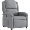Produktbild: vidaXL Relaxsessel Hellgrau Stoff Modell 59