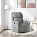 Produktbild: Relaxsessel Hellgrau Stoff - Vidaxl