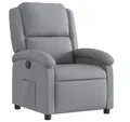 Produktbild: vidaXL Relaxsessel, Sessel Hellgrau Stoff