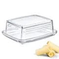 Produktbild: Westmark Butterdose, Dekorativ, Länge: 14,3 cm, Glas, Transparent, 20852260