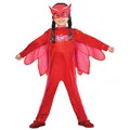 Produktbild: set high (PKT) (9902947) Child Girls Owlette Costume (5-6yr), Rot
