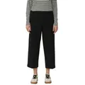 Produktbild: s.Oliver 7/8-Hose mit Bundfalten und Stretch-Anteil grau 38