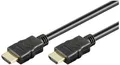 Produktbild: Goobay HDMI Anschlusskabel HDMI-A Stecker, HDMI-A Stecker 10.00m Schwarz 61163 4K UHD, vergoldet, eARC HDMI-Kabel