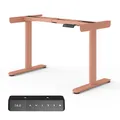 Produktbild: Ergotopia Desktopia One – Höhenverstellbarer Schreibtisch Gestell, Elektrisch höhenverstellbares Tischgestell, TÜV-geprüft, Schreibtisch höhenverstellbar mit Doppelmotor-System, 7 Jahre Garantie