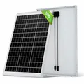 Produktbild: Monokristallines Solarpanel ECO-WORTHY 120 W 12 V 960 x 670 mm