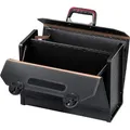 Produktbild: Parat Werkzeugtasche Top-Line Plus CP-7, leer, aus Echt Leder und Kunststoff