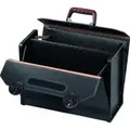 Produktbild: Paratleder Werkzeugtasche Rindleder ABS, schwarz, 420x185x315mm