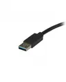 Produktbild: StarTech.com USB auf DisplayPort Adapter zu DP 4K Video Dual Monitor 3.0 30Hz Externer Videoadapter MCT T6-688L Schwarz (USB32DPES2)