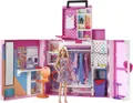 Produktbild: Barbie Traum-Kleiderschrank mit Puppe (blond), Zubehör & Kleidung