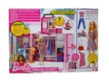 Produktbild: Barbie-Kleiderschrank mit Barbie-Kleidung und Accessoires, mit Klapptüren *A