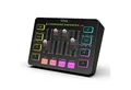 Produktbild: FIFINE Mischpult Gaming Audio Mixer, Streaming RGB PC Mixer mit XLR Mikrofon Interface, individuelle Steuerung, Lautstärkeregler, Stummschaltungstaste