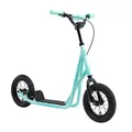 Produktbild: BLUE GORILLAZ Roller Kinderroller Tretroller Kickscooter für Jungen, Mädchen ab 6-7 Jahre | 12 Zoll Scooter mit Luftreifen | Mint