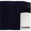 Produktbild: SUNNIVA 10 kW Solaranlage 20x 500 W Fullblack Bifacial Module SolarEdge SE10K 3-phasiger String-Wechselrichter