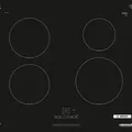 Produktbild: Bosch Serie 4 PUE61RBB6E Induktionskochfeld, 60 cm, Schwarz, Rahmenlos aufliegend