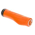 Produktbild: Ergon – GA3 Fahrradgriff | Ergonomisch mit Mini-Wing | MTB, All Mountain, Trail | Regular | Large | Juicy Orange