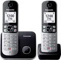 Produktbild: Panasonic KX-TG6852JTB Schnurloses DECT-Doppelpack 1,8' LCD-Bildschirm