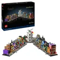 Produktbild: LEGO Harry Potter™ 76444 Die Zauberläden der Winkelgasse™ Bausatz, Mehrfarbig