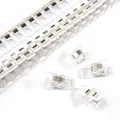 Produktbild: Bocotoer Wonder Clips Nähklammern Stoffklammern Kunststoff Klar Farbe Pack 50 Stück