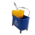 Produktbild: Axis Line Mini Fahreimer incl. Presse 17Liter 2-Fachsystem Reinigungswagen