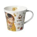 Produktbild: Gustav Klimt Becher, Tasse Der Kuss All Art is Erotic 350ml Goebel Porzellan WA