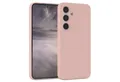 Produktbild: EAZY CASE Handyhülle für Samsung Galaxy S24 Hülle Silikon 6,2 Zoll, Hülle mit Kameraschutz Bumper Case Silikonschutzhülle Rosa / Altrosa