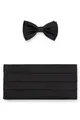 Produktbild: BOSS Herren H-BOW T+CUMM Geschenk-Set mit Fliege und Kummerbund aus Seide Schwarz Stck