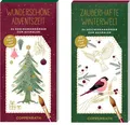 Produktbild: Kreativ-Adventskalender – Wunderschöne Adventszeit / Zauberhafte Winterwelt: 24 Geschenkanhänger zum Ausmalen – Mit Pinsel und Farben: DIY Weihnachtskalender