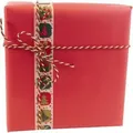 Produktbild: Geschenkpapier 70 Cm X 3 M (b X L) Kraftpapier Karminrot