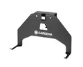 Produktbild: GARDENA Gartengerätehalter Gardena Wandhalterung für Mähroboter SILENO, (Packung, 1-tlg., Wand Halter, Metall Halterung für Rasenmäher Roboter)