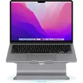 Produktbild: Rain-Design Laptop-Ständer mStand360, Aluminium, bis 17 Zoll, space grau, für Apple MacBook, drehbar