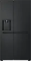 Produktbild: LG Side-by-Side Kühlschrank GSLC41EPPE | 641L | Eis-, Crushed Ice- & Wasserspender | Wassertank | NoFrost | Schwarz, E (Spektrum A bis G)