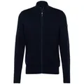 Produktbild: bugatti Strickjacke (1-tlg) Plain/ohne Details blau L