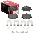 Produktbild: BREMBO PRIME LINE BREMSBELÄGE HINTERACHSE PASSEND FÜR VOLVO XC40 | P 86 032