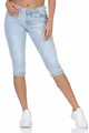 Produktbild: Hailys Damen Capri Jeans Shorts Slim Je44mmi knielange Jeanshose QI-PO2206042 LBlue S