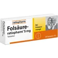 Produktbild: Folsäure-ratiopharm® 5 mg