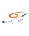 Produktbild: CFH Abflammgerät GV 900 inkl. Gasdruckregler DR 114 und Gasschlauch - Unkrautbrenner Gas Anwendung 2,5 bar mit 3/8
