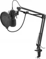 Produktbild: Genesis Gaming Mikrofon Radium 400 G2 mit Arm, USB Microphone Kit mit Stummschalttaste für Podcast Streaming Studio Videospiele und arbaiten, 2,5m USB Kabel, Pop-Filter, Mikrofonschwamm, für PC