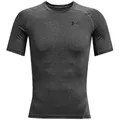 Produktbild: Under Armour® Kompressionsshirt HG Armour Comp SS mit Netzstoff-Einsätzen unter den Armen und am Rücken grau 2XL