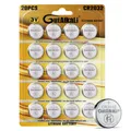 Produktbild: 20 Stück CR2032 3V Batterien CR 2032 Knopfzelle Lithium Knopfzellen - 3 Volt ...