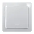 Produktbild: Eltako F1T55E-wg Funk-1-Kanal-Taster, E-Design 55, reinweiß glänzend (30055725)