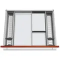 Produktbild: Blum - Orga-line Besteckeinsatz Facheinteilungs-set Kb 601-699mm, Nl 500mm, Grau