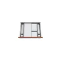 Produktbild: Blum Orga-Line Besteckeinsatz Facheinteilungs-Set KB 601-699mm, NL 500mm, grau