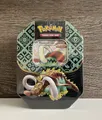 Produktbild: Pokemon Tin Box Riesenzahn EX Paldeas Schicksale Sammelkarten deutsch 2024 OVP