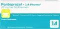 Produktbild: PANTOPRAZOL-1A Pharma 20mg bei Sodbrennen msr.Tab. 14 St.