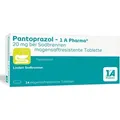 Produktbild: Pantoprazol - 1 A Pharma® 20 mg bei Sodbrennen