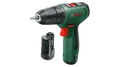 Produktbild: Bosch EasyDrill 1200 - Bohrer/Schrauber - schnurlos - 2 Geschwindigkeiten - Bohrfutterschlüssel 10 mm - 30 N.m - 2 Akkus, Ladegerät enthalten - 12 V