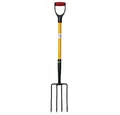 Produktbild: PROREGAL® Spatengabel Dunggabel Mistgabel Mistforke Heugabel Streugabel mit D-Griff aus Glas