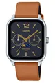 Produktbild: CASIO Herrenuhr Multifunktion mit Lederband Braun MTP-M305L-1AVER