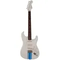 Produktbild: Fender LTD MIJ Traditional 60s Stratocaster RW OWT Blue Competition Stripes - E-Gitarre